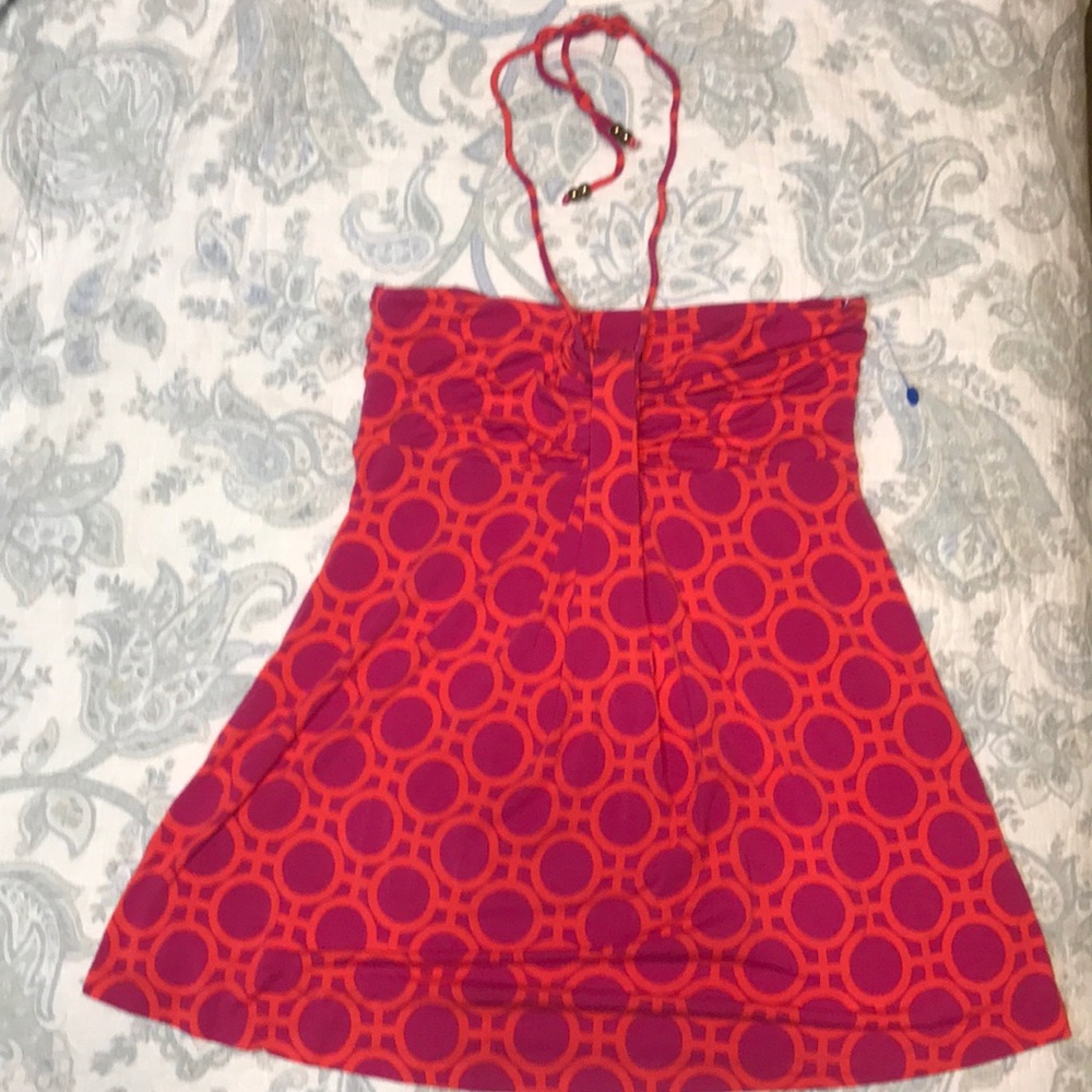 EUC Tart Modal Geometric Print Halter Top, Size M